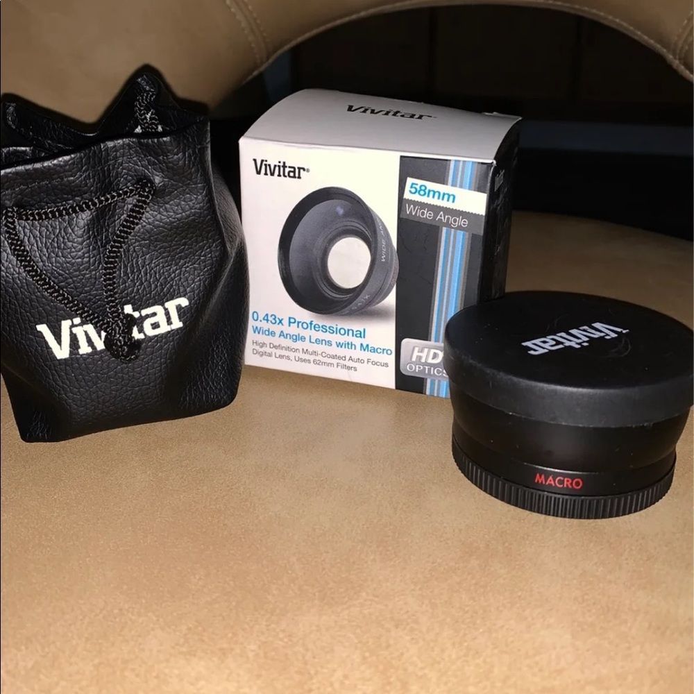 Wide Angle Lenses with Macro